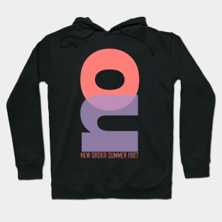 New Order Summer 1987 Hoodie